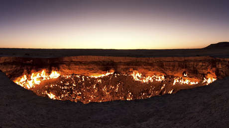 Las 'Puertas del infierno' se están 'cerrando' tras medio siglo ardiendo