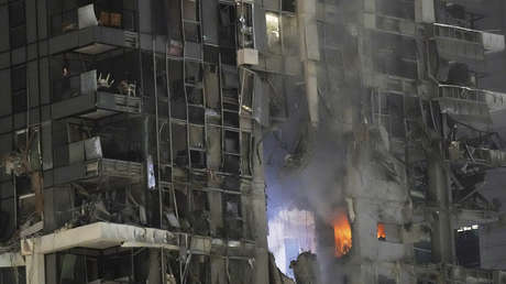 Primeras imágenes de las secuelas del ataque de represalia iraní contra Israel