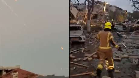 VIDEO: Explosiones al amanecer en Israel tras una nueva oleada de misiles desde Irán