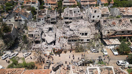 VIDEO: Imágenes aéreas de la destrucción en Israel tras el ataque iraní