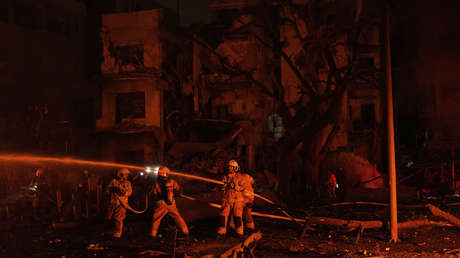 VIDEO: Destrucción en Israel tras el potente ataque iraní