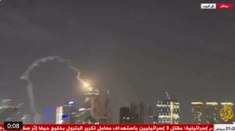 Cae en Tel Aviv un misil israelí tras fallo de su sistema de defensa aéreo (VIDEOS)