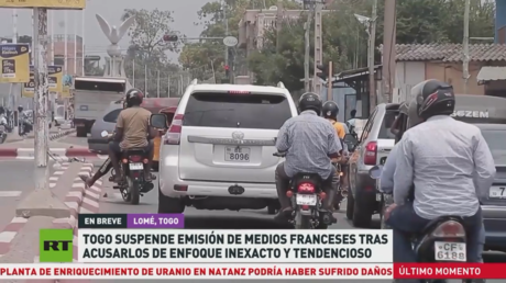 Togo suspende emisión de medios franceses tras acusarlos de enfoque inexacto y tendencioso