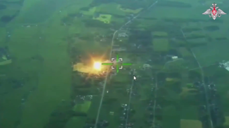 VIDEO: Taller de fabricación de drones ucranianos queda reducido a polvo tras ataque ruso