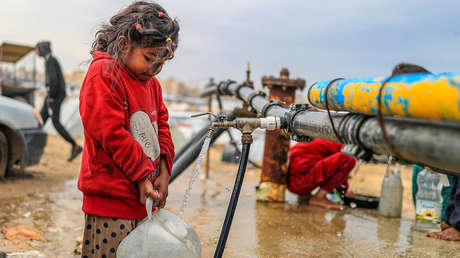 La ONU alerta que los niños en Gaza morirán por falta de agua potable