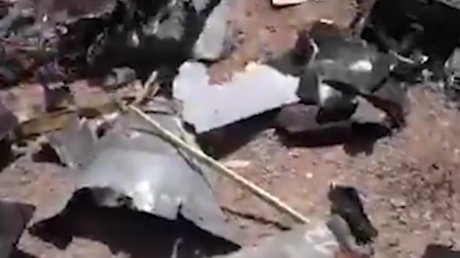 VIDEO: Destrucción de un dron israelí en la región iraní de Kashan