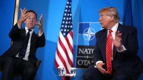 El jefe de la OTAN llama "papá" a Trump