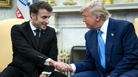"No somos ni ingenuos ni débiles": Macron advierte sobre respuesta de la UE a los aranceles de Trump