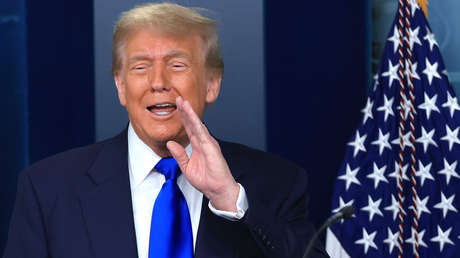 Trump a una periodista: "La amo, ¿quién es usted?"