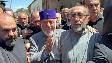 Detienen a un arzobispo de la Iglesia apostólica armenia, perseguida por el Gobierno