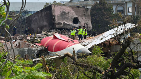 No se descarta un acto de sabotaje como posible causa del mortífero accidente aéreo en la India