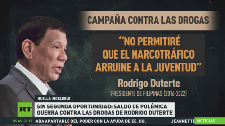 Sin segunda oportunidad: saldo de la polémica guerra contra las drogas de Rodrigo Duterte en Filipinas