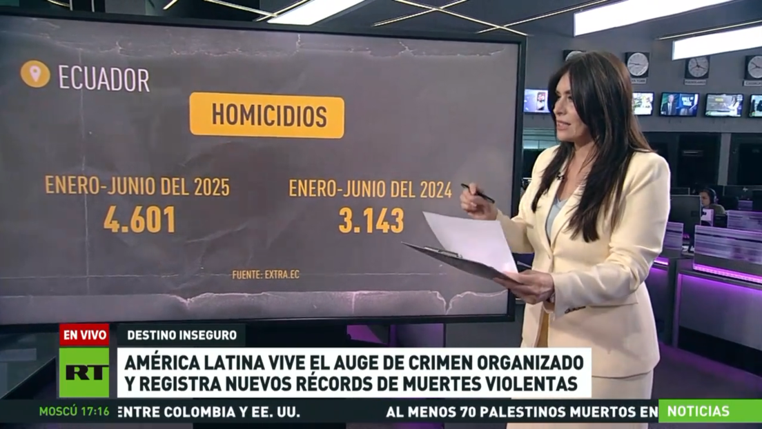 América Latina vive un auge de crimen organizado y registra nuevos récords de muertes violentas