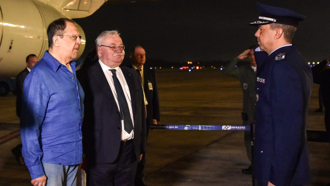Lavrov llega a Río de Janeiro para participar en la cumbre de los BRICS
