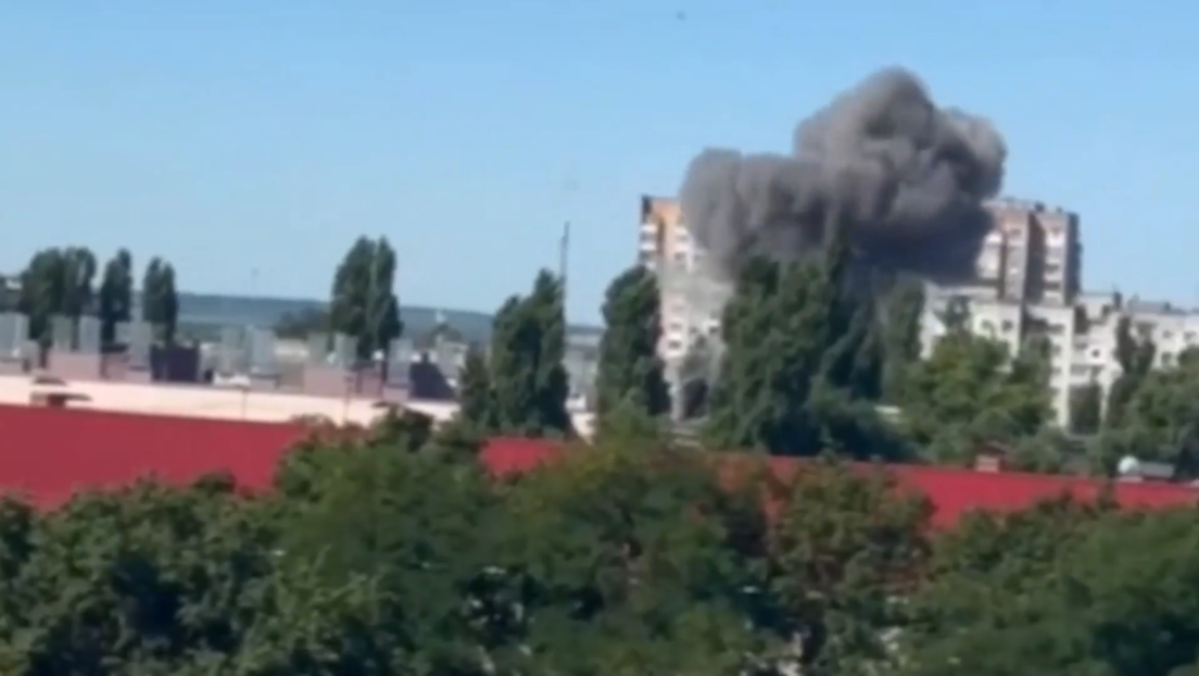 Centro del servicio de movilización forzosa ucraniano, blanco de un nuevo ataque de drones (VIDEO)