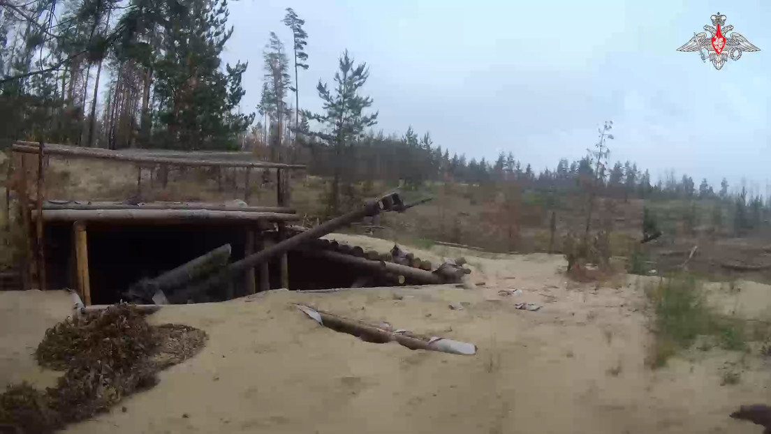 VIDEO: Artilleros rusos eliminan una base de drones ucraniana