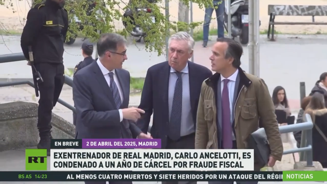 Condenan a Carlo Ancelotti a un año de cárcel por fraude fiscal en España