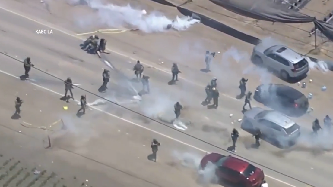 VIDEO: Caos en California por un operativo de migración en granja de marihuana