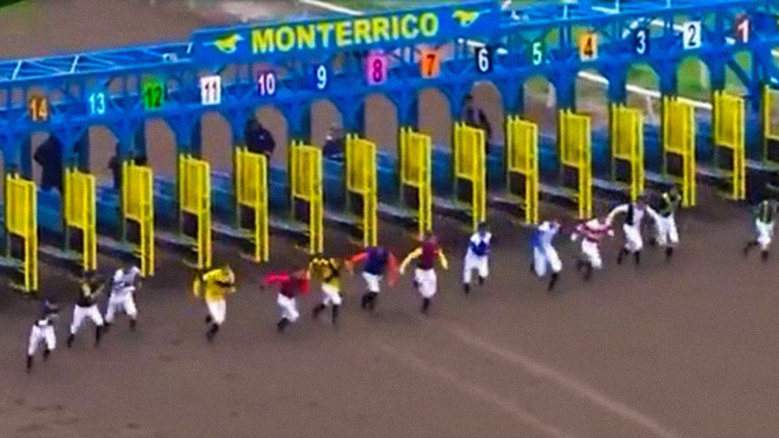 VIDEO: Jinetes compiten sin caballos en Perú