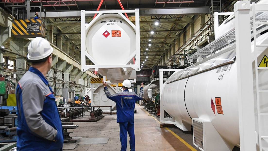 Soberanía tecnológica en marcha: Crean en Rusia contenedores de gas licuado de diseño nacional