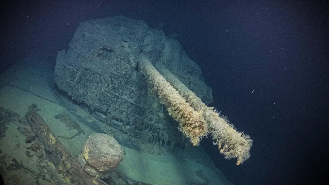 Hallan famoso barco destructor de la Segunda Guerra Mundial con una sorpresa dentro