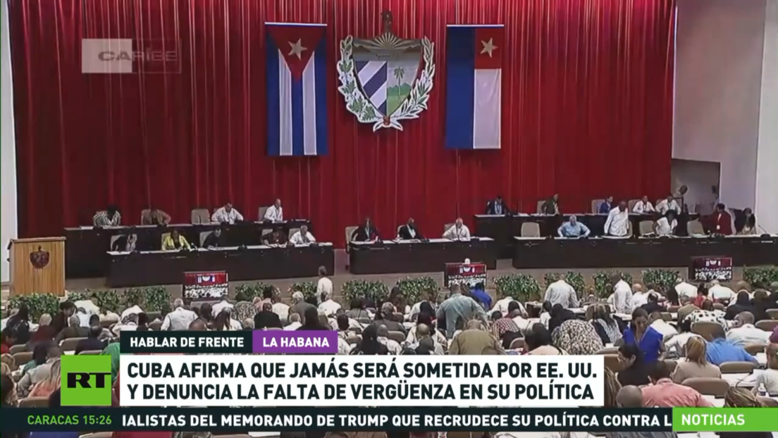 Diputados cubanos denuncian la absoluta falta de vergüenza en la política de EE.UU.