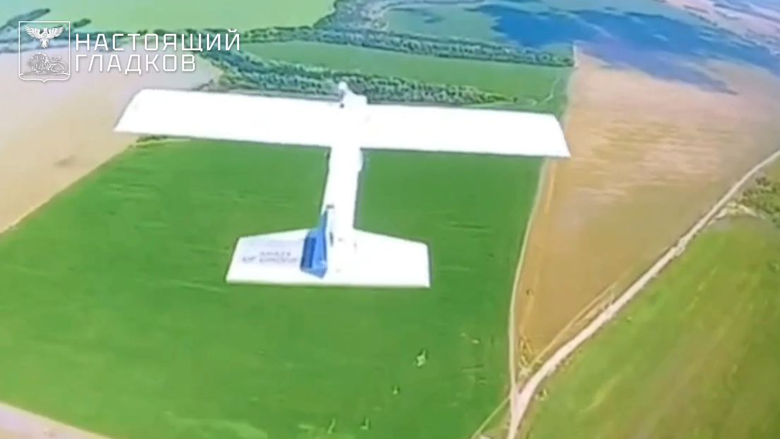 Ucrania lanza un dron con un cínico mensaje en sus alas en un ataque que deja un muerto en Bélgorod