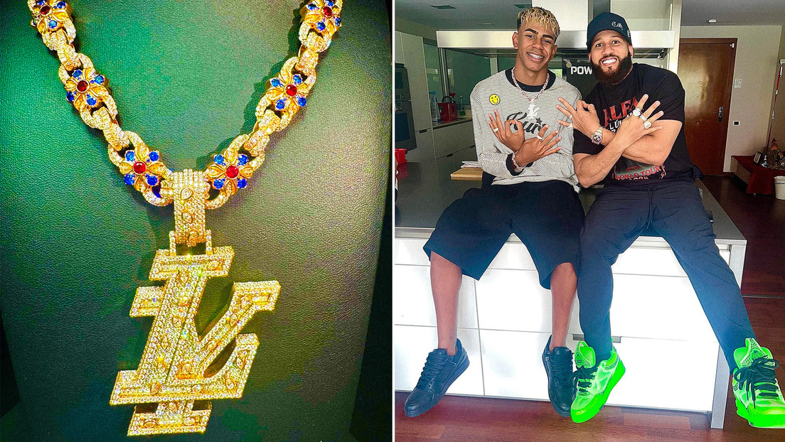 FOTOS: Así es la lujosa cadena de oro que Lamine Yamal recibió por su cumpleaños