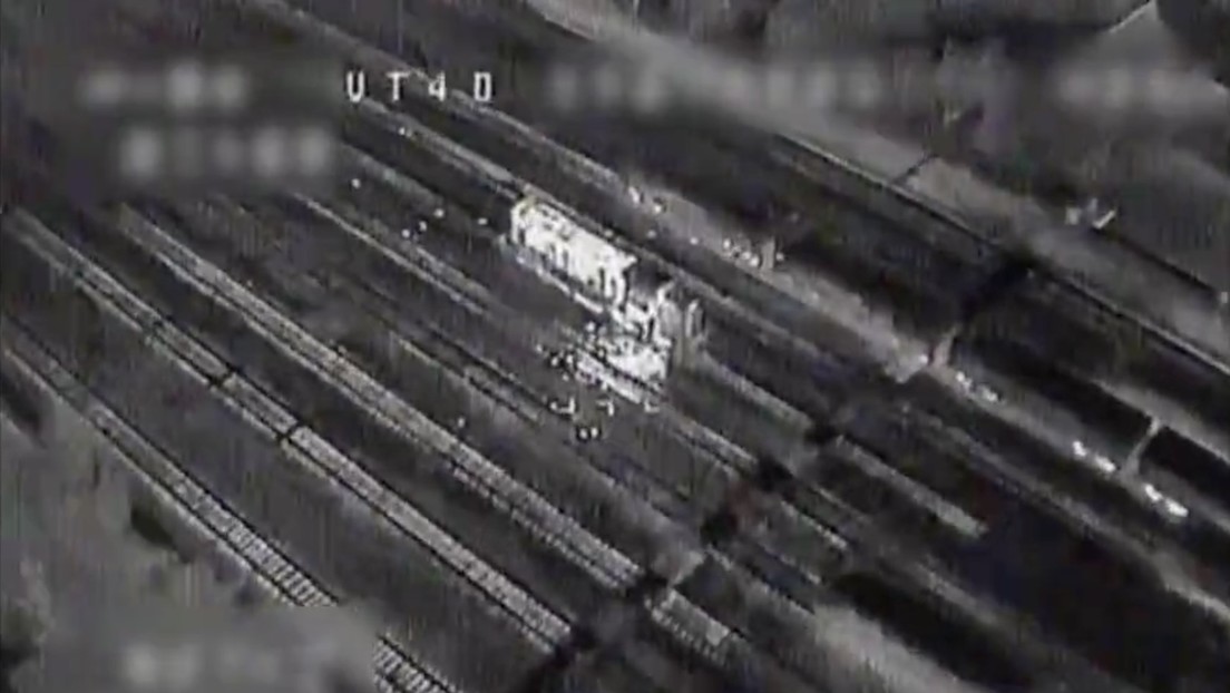 VIDEO: Drones rusos 'cazan' trenes militares de Ucrania