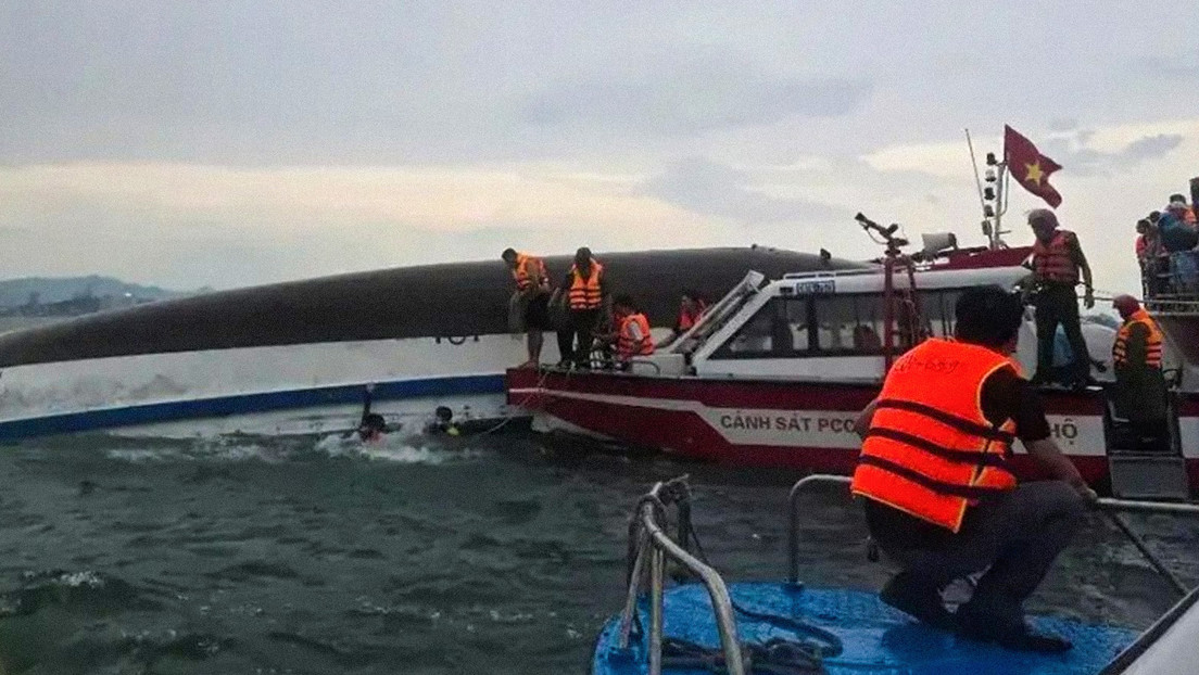 Más de 30 personas mueren debido al naufragio de un barco turístico en Vietnam