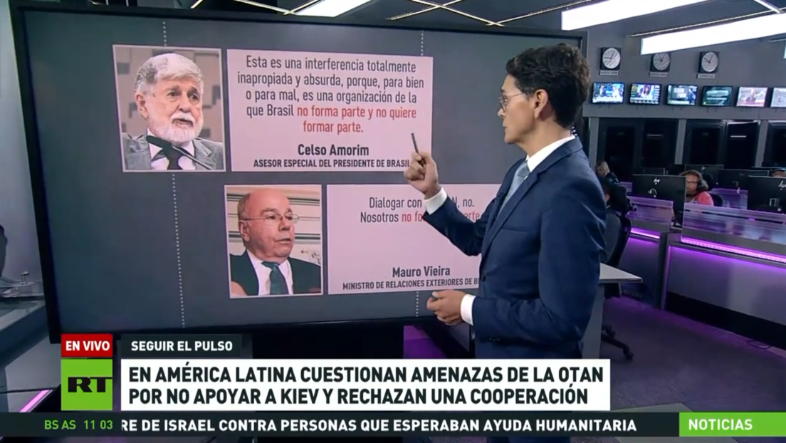 En América Latina cuestionan amenazas de la OTAN por no apoyar a Kiev y rechazan una cooperación
