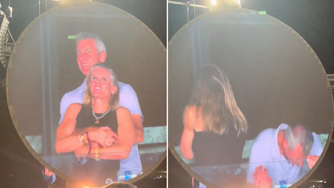 Renuncia la mujer que fue 'cazada' con su amante CEO en un concierto de Coldplay