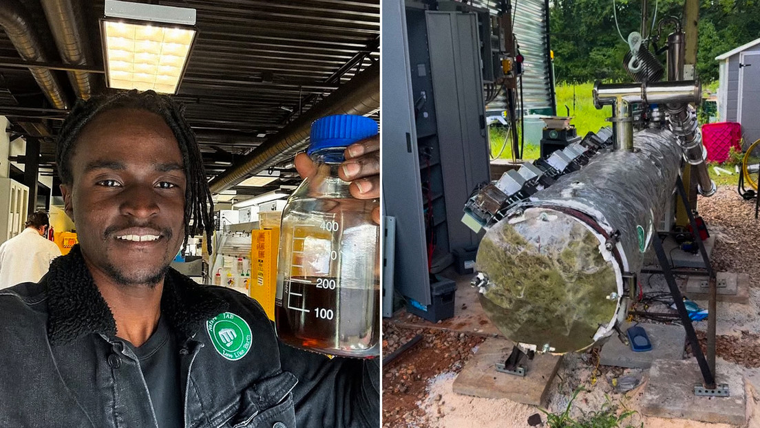 Desaparece el inventor Julian Brown, que afirma saber cómo convertir plástico en gasolina