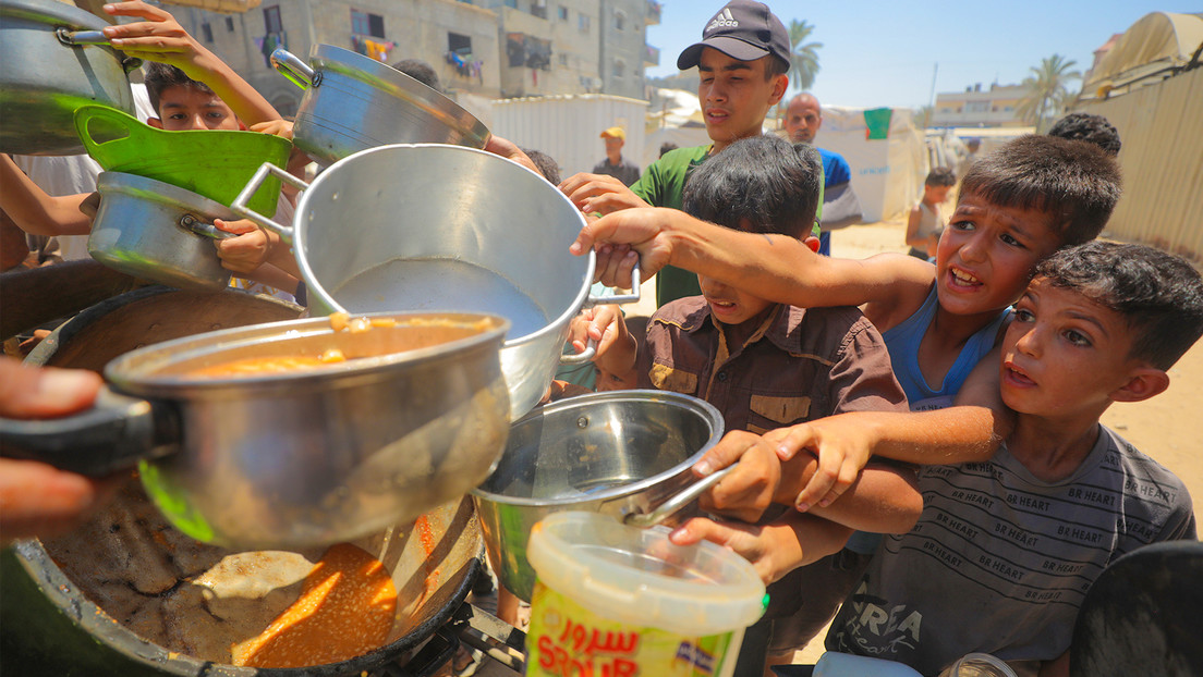 Gaza agoniza por desnutrición bajo el bloqueo israelí y falsas promesas de ayuda (FUERTES VIDEOS)