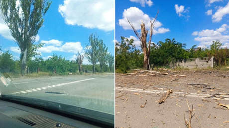 Ucrania bombardea con misiles HIMARS la ciudad rusa de Donetsk (VIDEOS)