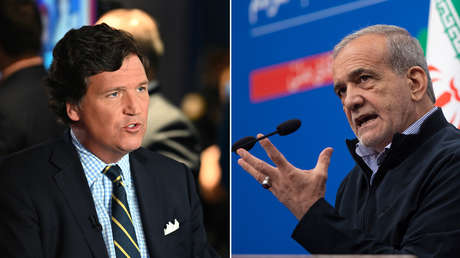 Tucker Carlson anuncia que entrevistó al presidente iraní