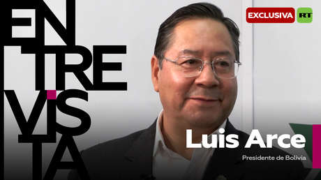 Luis Arce en exclusiva a RT: La derecha quiere "entregar al imperialismo nuestros recursos naturales"