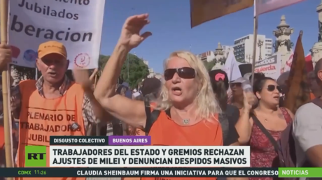 Trabajadores del Estado y gremios rechazan ajustes de Milei y denuncian despidos masivos