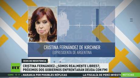 "¿Somos realmente libres?": Cristina Fernández critica al Gobierno argentino en el Día de la Independencia