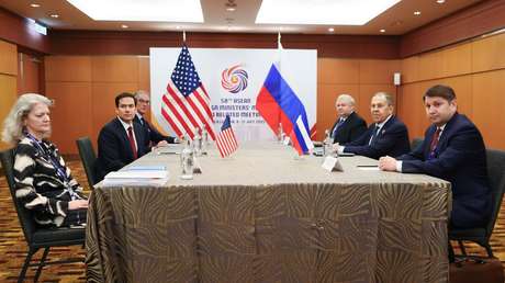 Primeras imágenes de la reunión entre Lavrov y Rubio