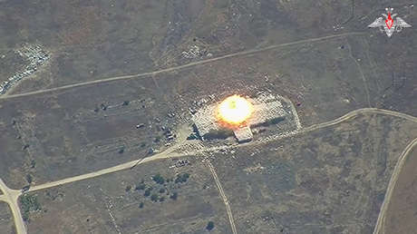 VIDEO: Misil balístico ruso Iskander muestra todo su poder aniquilando objetivos ucranianos