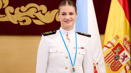 "Un privilegio excepcional": La princesa Leonor recibe la medalla de máxima distinción de Galicia