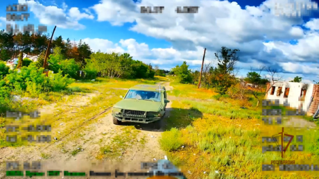 VIDEO: Drones rusos localizan y eliminan un vehículo ucraniano