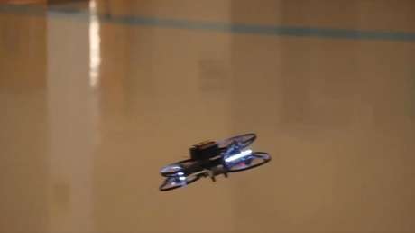 VIDEO: Presentan en EE.UU. minidrones armados para proteger las escuelas en caso de tiroteos