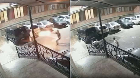 VIDEO: Intentan asesinar al luchador ruso de MMA Timur Khizríev