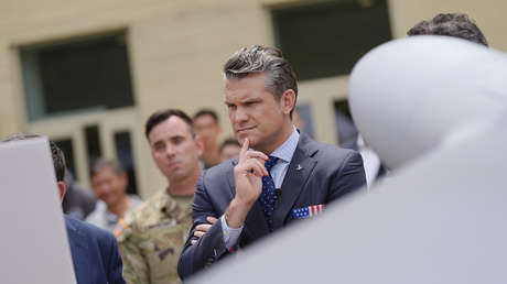 Presentan en EE.UU. una copia del dron kamikaze iraní Shahed (FOTOS)