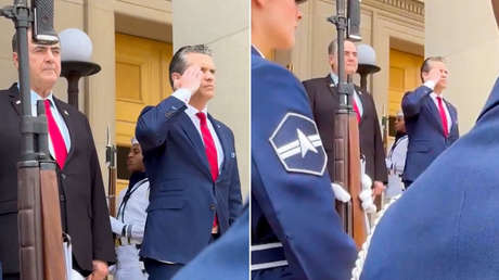 VIDEO: Jefe del Pentágono se reúne con el ministro de Defensa israelí días después del ataque a Siria