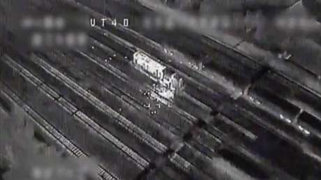VIDEO: Drones rusos 'cazan' trenes militares de Ucrania