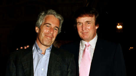 WSJ: El nombre de Trump está en los archivos de Epstein y él lo sabe