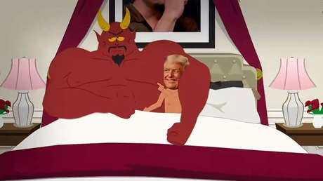 Vuelve 'South Park' con más polémica mostrando a Trump desnudo y al diablo criticándole por los archivos Epstein